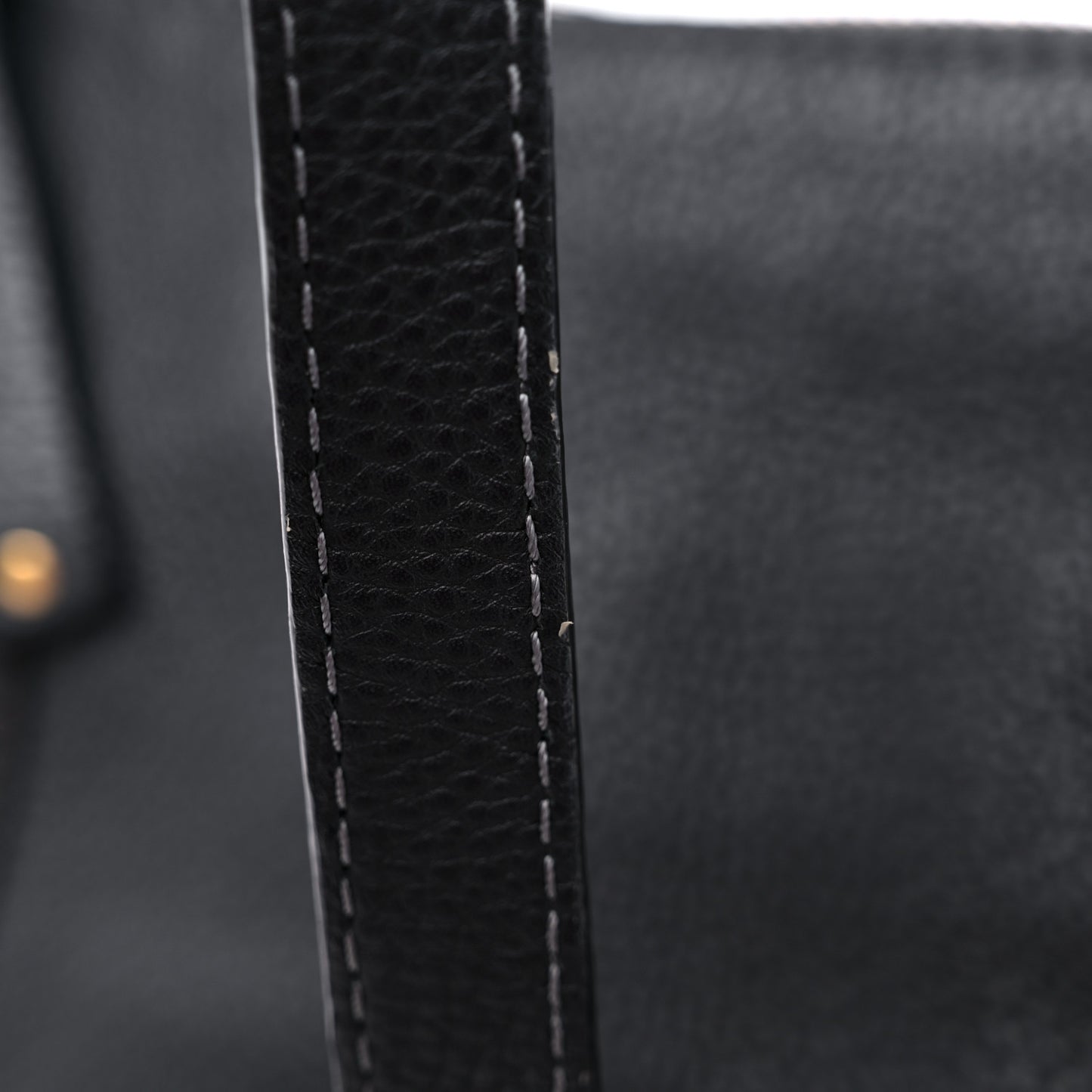 Calfskin Medium Marcie Satchel Black