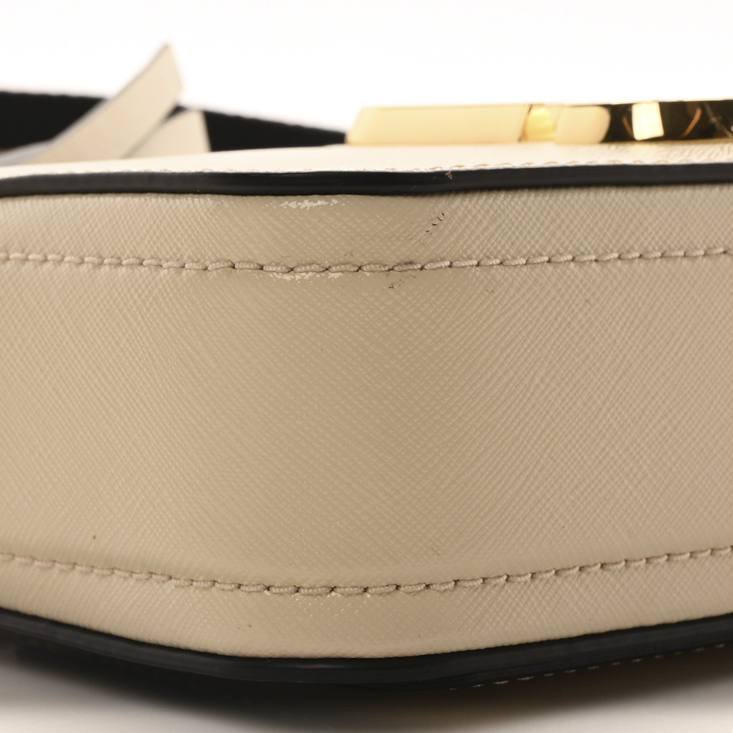 Marc Jacobs Saffiano Small Snapshot Camera Bag New Cloud White Multicolor 9 of 10