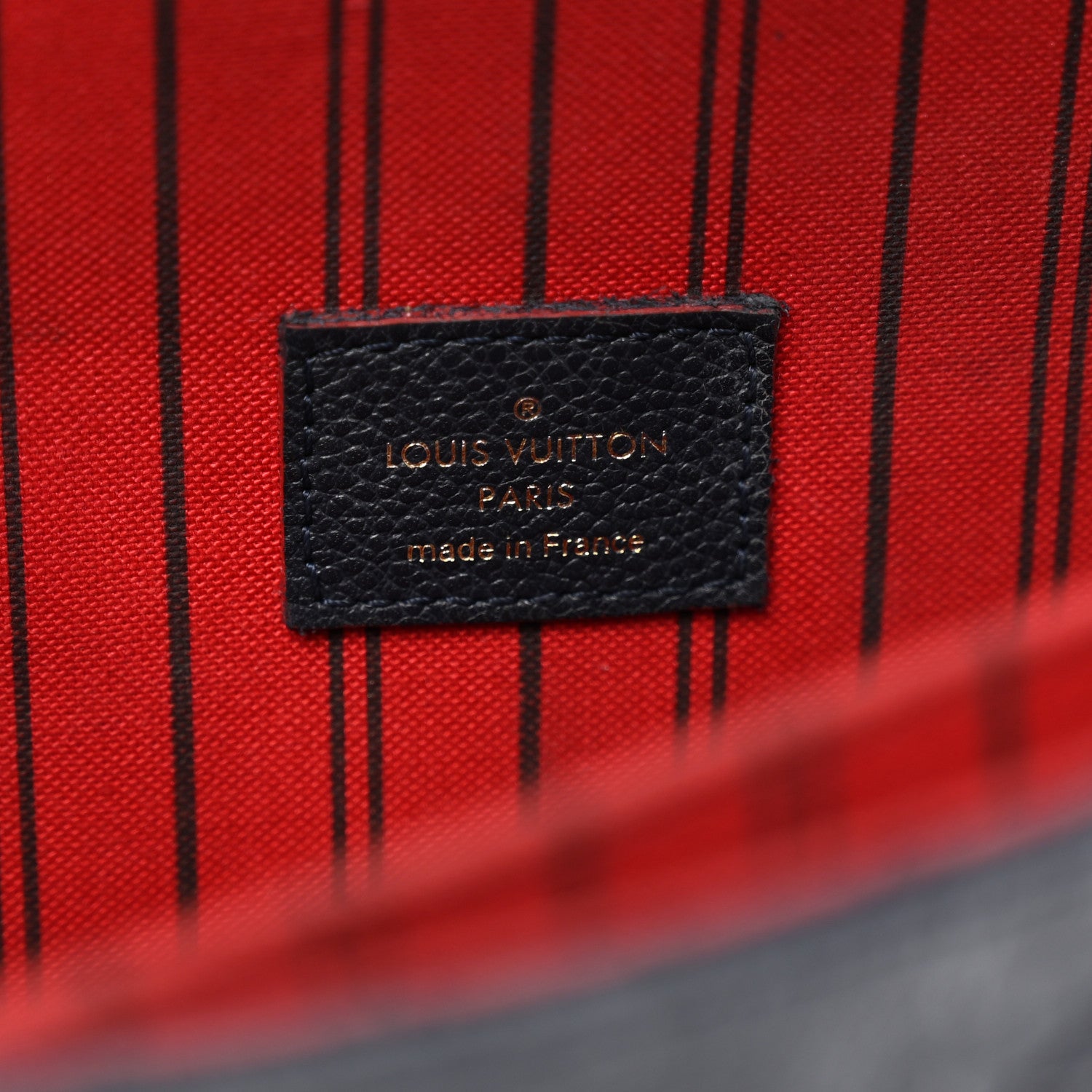 Louis Vuitton Empreinte Pochette Metis Marine Rouge 6 of 11