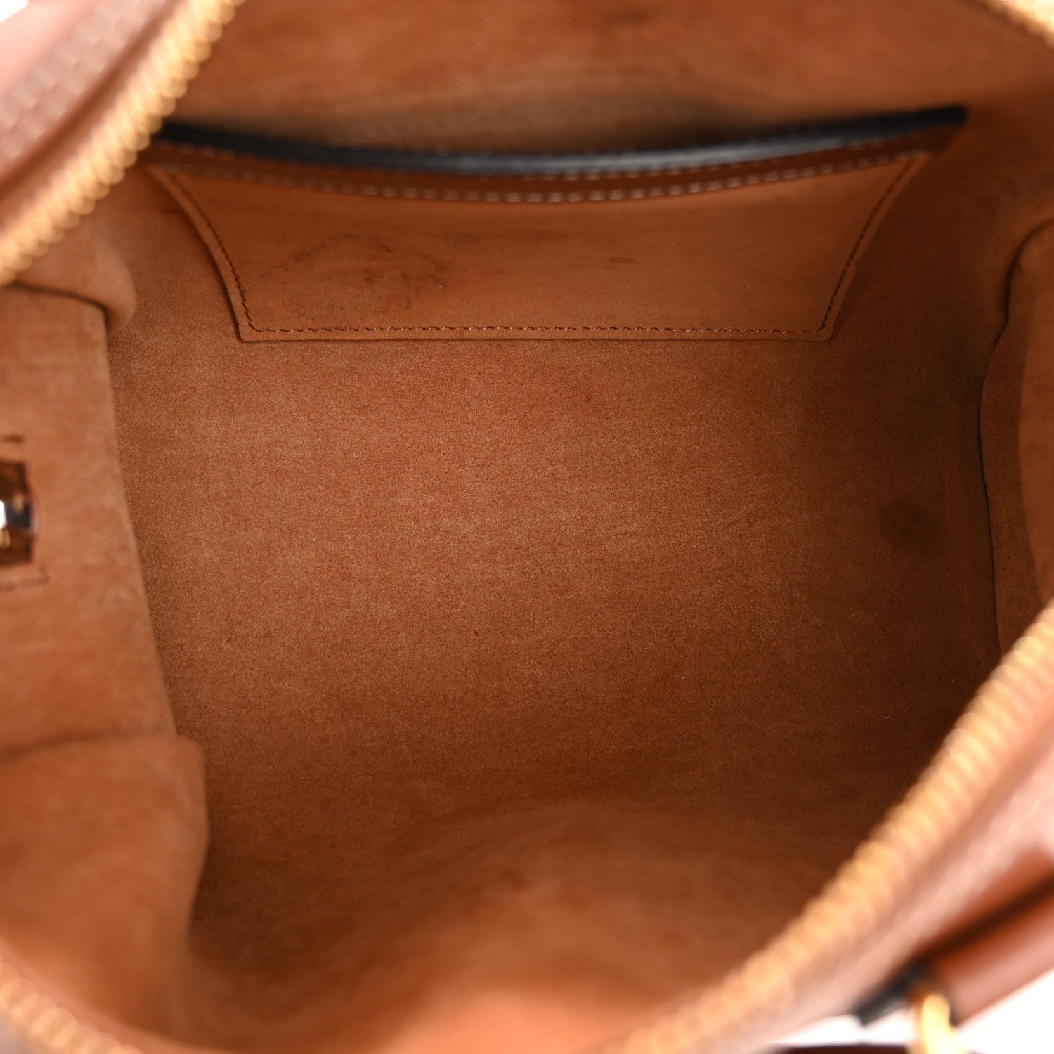 Celine Smooth Calfskin Triomphe Small Boston Bag Tan 11 of 40