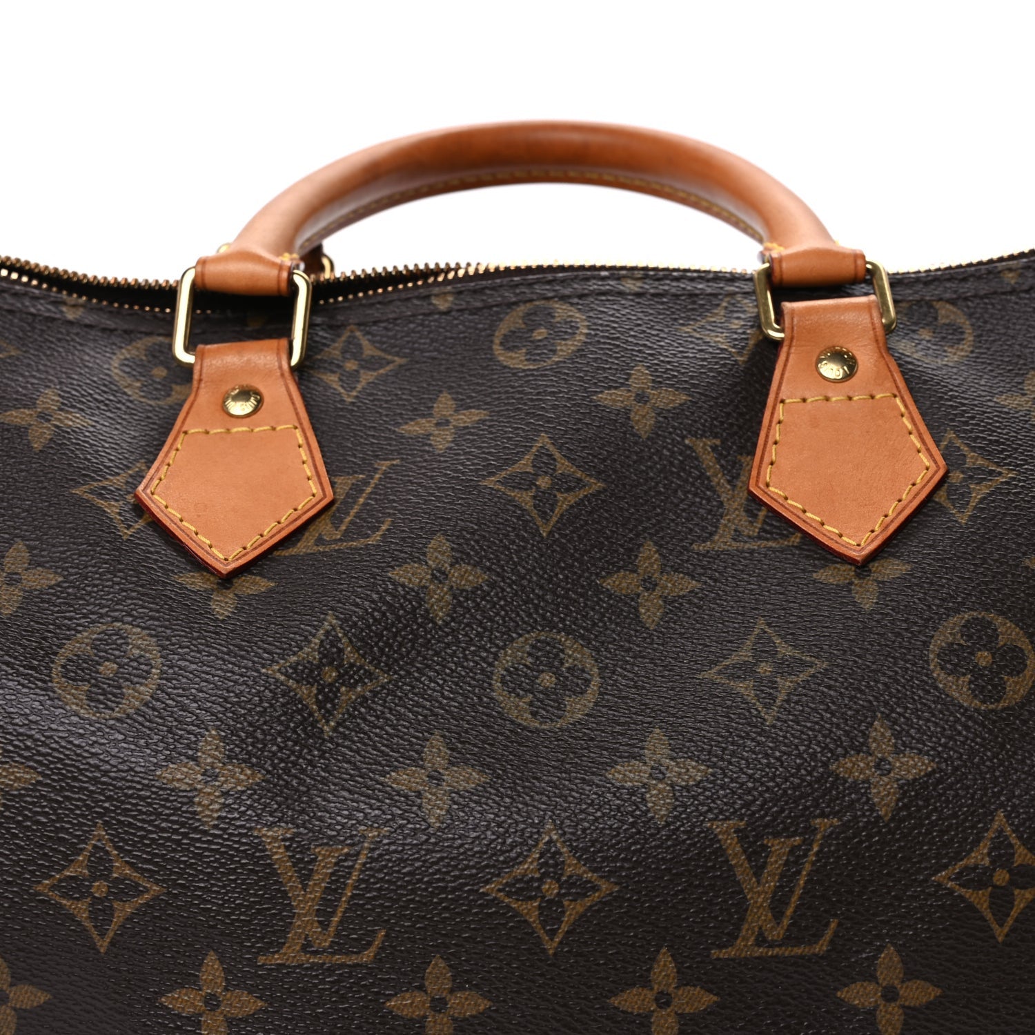 Louis Vuitton Monogram Speedy Bandouliere 30 Brown 6 of 8