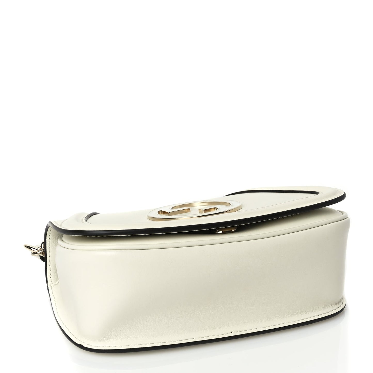 Calfskin Blondie Small Shoulder Bag Mystic White
