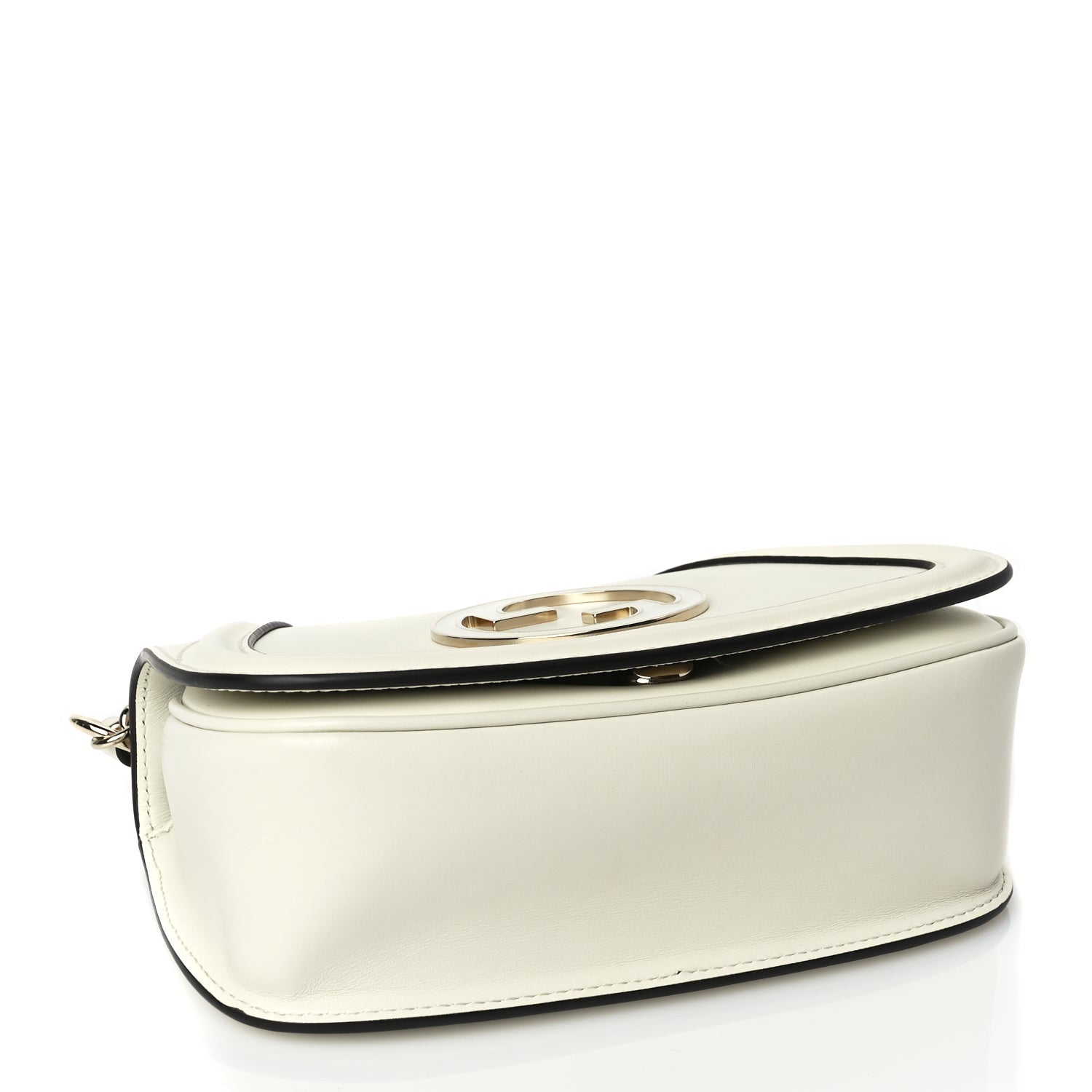 Gucci Calfskin Blondie Small Shoulder Bag Mystic White 3 of 8