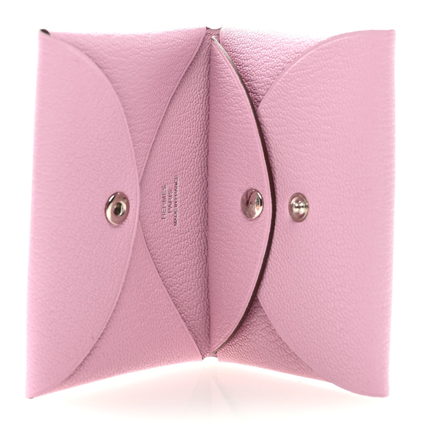 Chevre Mysore Calvi Duo Card Case Mauve Sylvestre