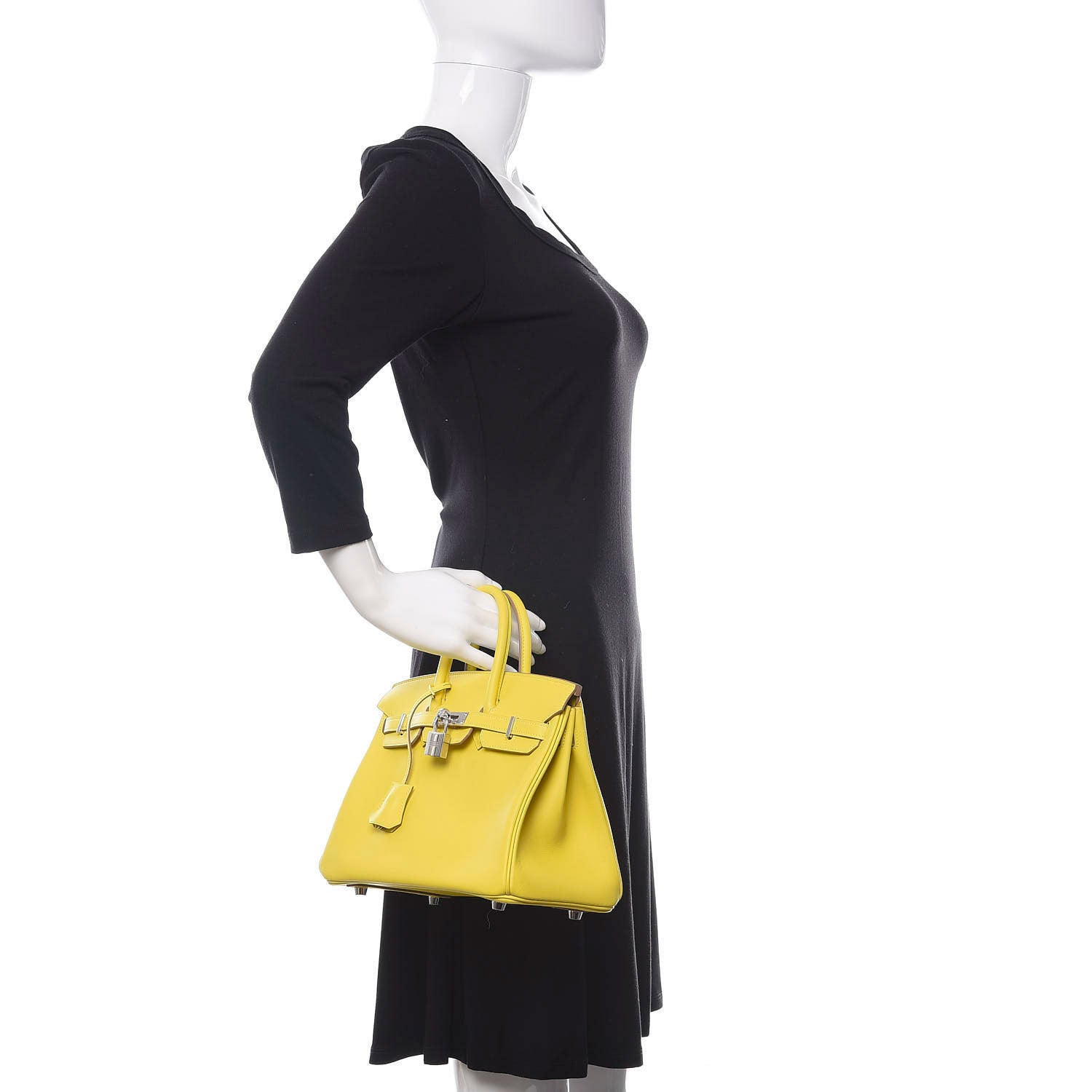 Hermes Swift Birkin 25 Lime 2 of 11