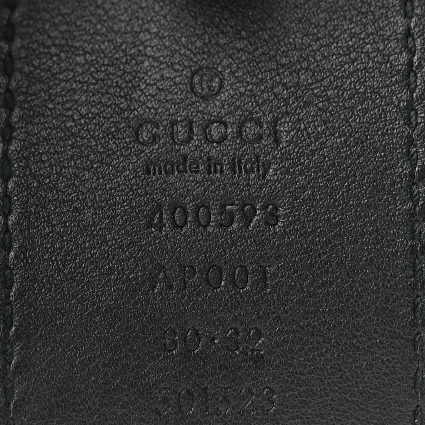 Calfskin Double G 40mm Belt 80 32 Black