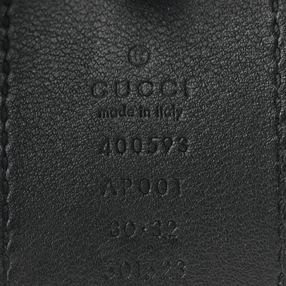Gucci Calfskin Double G 40mm Belt 80 32 Black 5 of 5