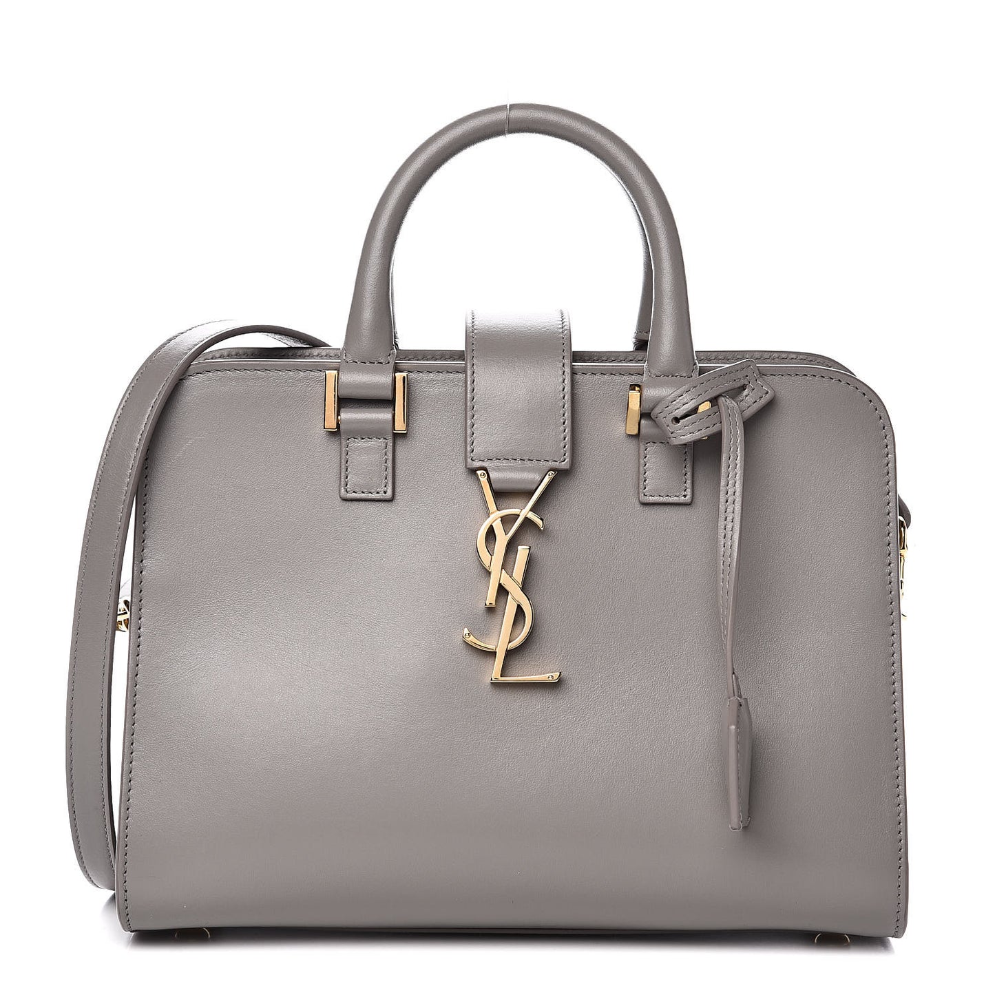 Calfskin Monogram Baby Cabas Fog