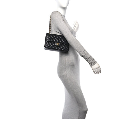 Chanel Lambskin Quilted Small Double Flap Black 3 of 10