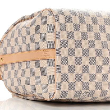 Louis Vuitton Damier Azur Speedy Bandouliere 30 8 of 9