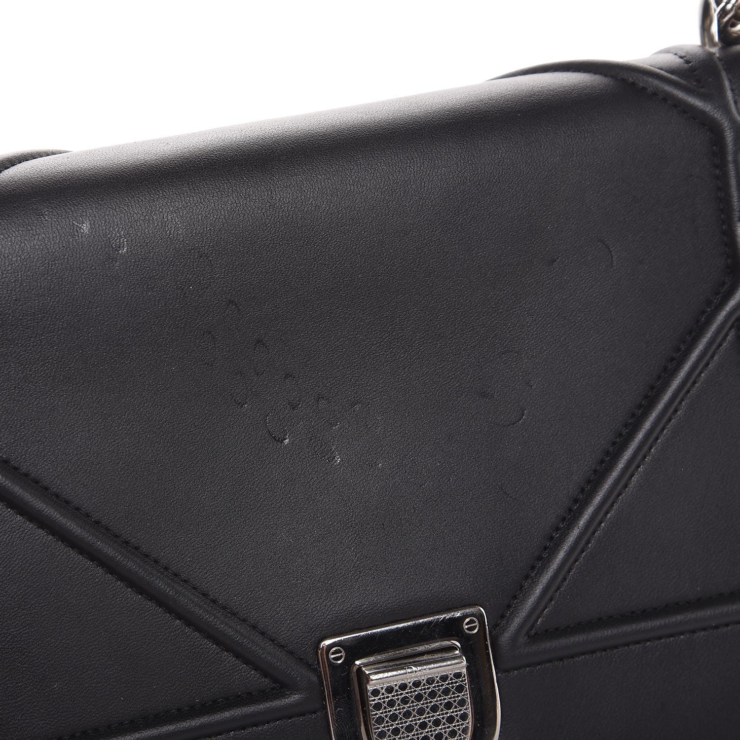 Christian Dior Lambskin Medium Diorama Flap Bag Black 8 of 10