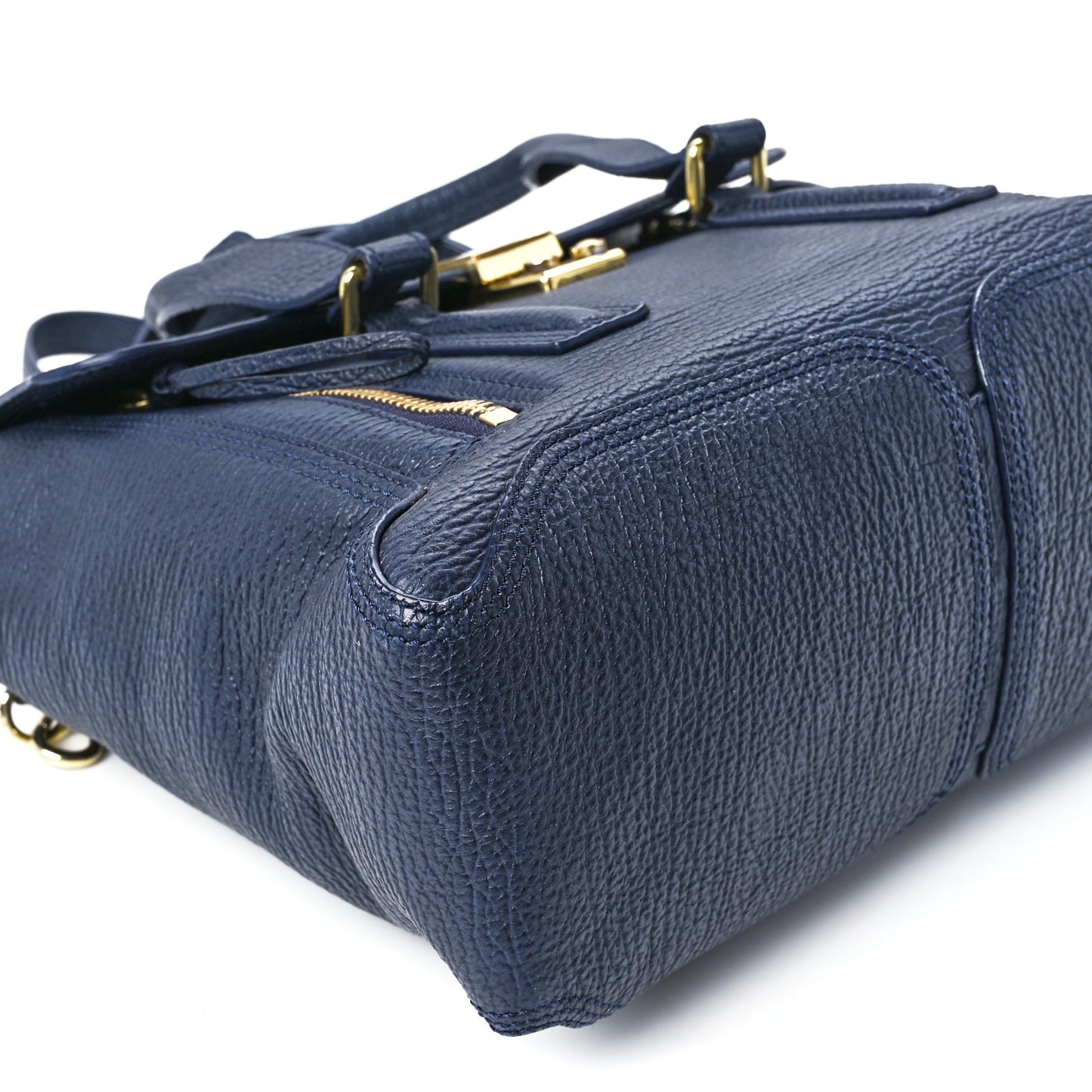 Textured Calfskin Medium Pashli Satchel Ink