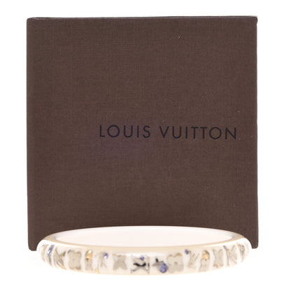 Louis Vuitton Resin Swarovski Medium Inclusion Bracelet PM White 5 of 5