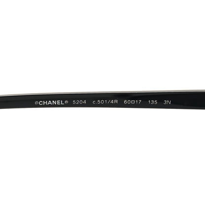 Chanel Acetate CC Sunglasses 5204 Black 5 of 7