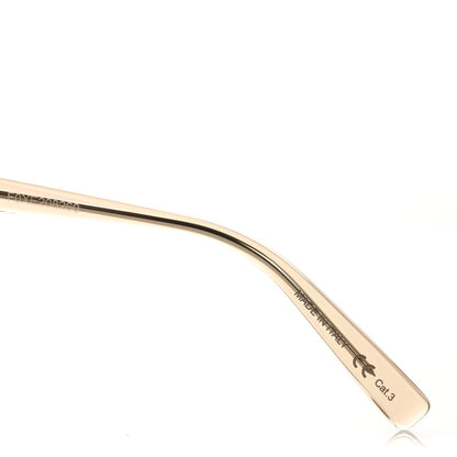 Saint Laurent Transparent Acetate SL 456 Sunglasses Beige 6 of 7