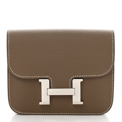 Hermes Epsom Constance Slim Wallet Etoupe 3 of 8