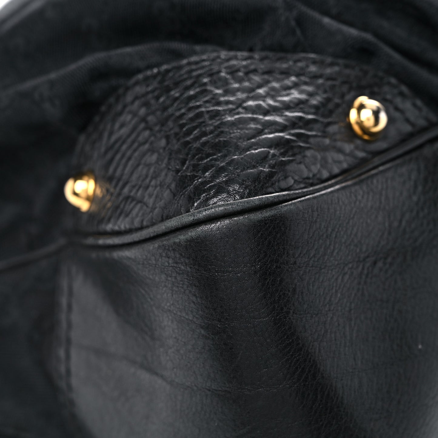 Monogram Large Jockey Hobo Black