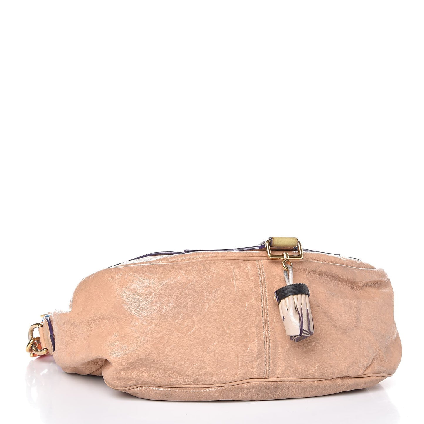 Monogram Leather Underground Messenger Rose