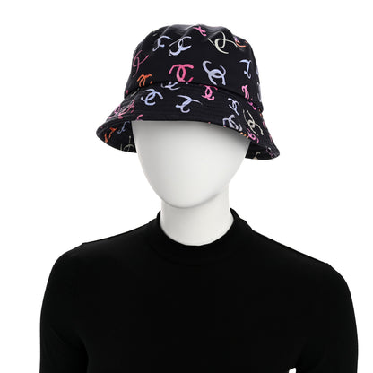 Chanel Nylon CC Bucket Hat M Navy Multicolor 2 of 6