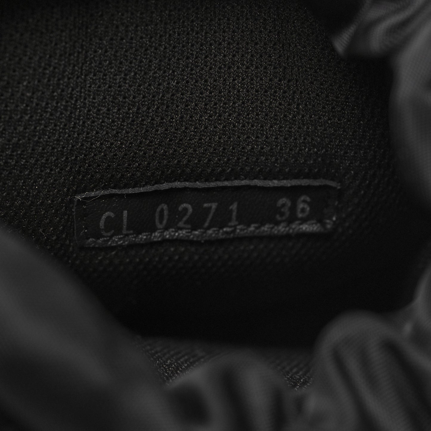 Suede Shearling Polar Flat High Boots 36 Black