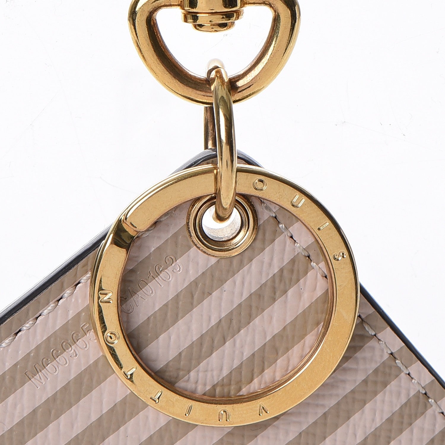 Louis Vuitton Damier Ebene Trunks and Locks Bag Charm 6 of 7