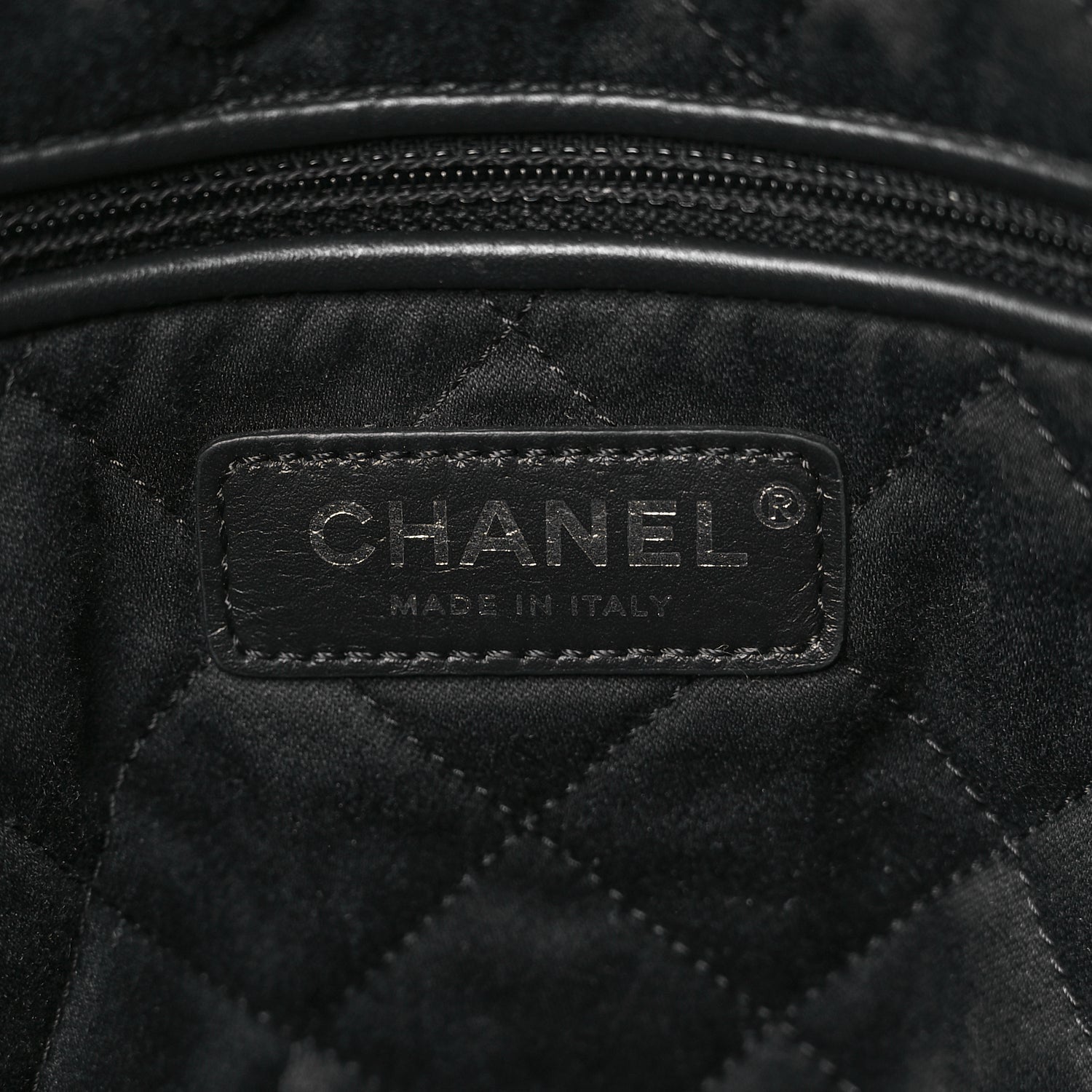 Chanel Shiny Calfskin Quilted Small  22 Black 6 of 11