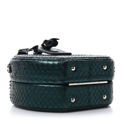 Louis Vuitton Snakeskin Petite Boite Chapeau Deep Green 4 of 8
