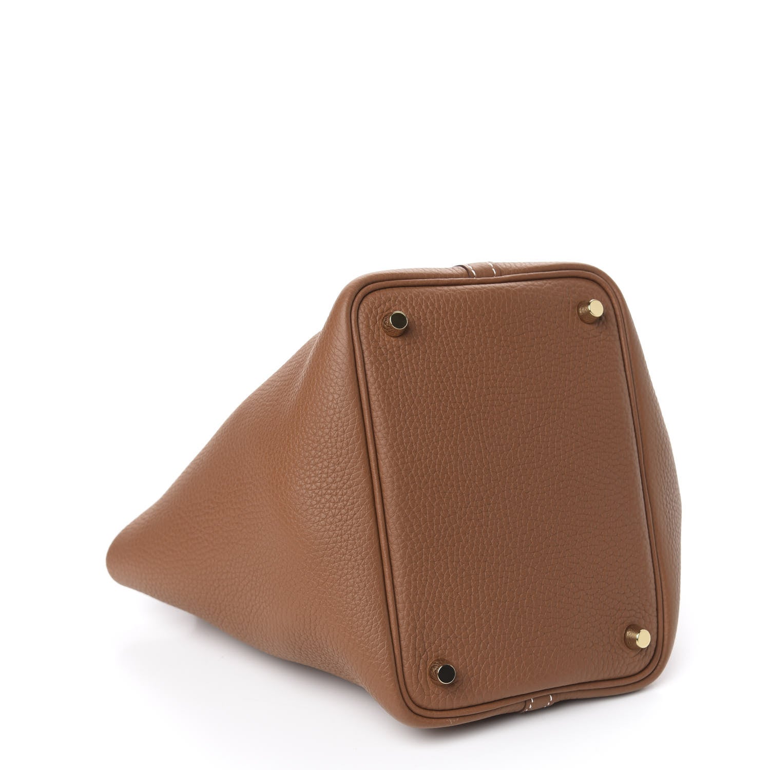 Hermes Taurillon Clemence Picotin Lock 18 PM Gold 4 of 11