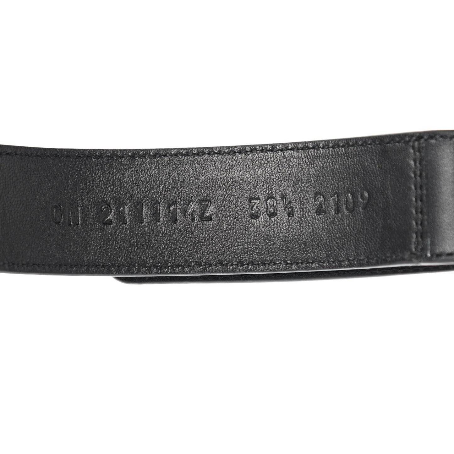 Calfskin Womens Chypre Sandals 38.5 Black