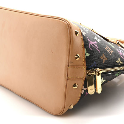 Louis Vuitton Monogram Multicolor Alma Black 9 of 9