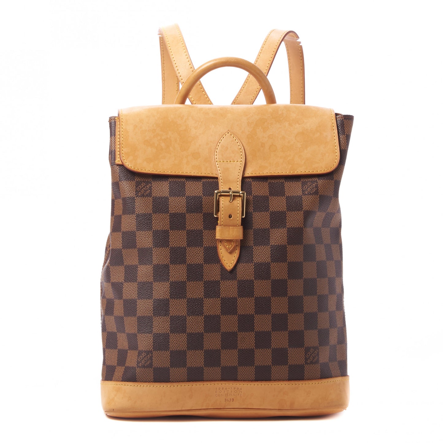 Damier Ebene Soho Centenaire Backpack
