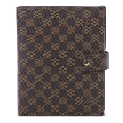 Louis Vuitton Damier Ebene Large Ring Agenda Cover 1 of 6
