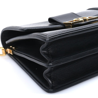 Louis Vuitton Epi Dauphine MM Black 7 of 7