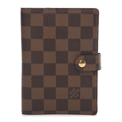 Louis Vuitton Damier Ebene Small Ring Agenda Cover 1 of 6