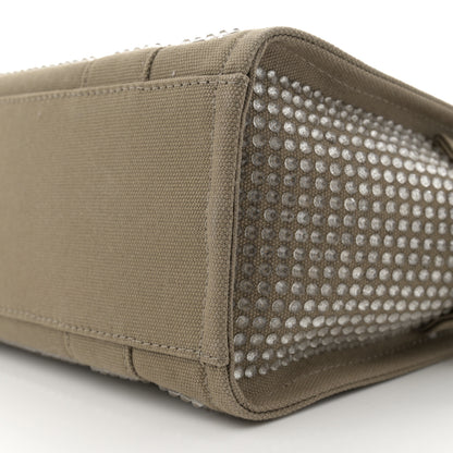 Marc Jacobs Crystal Canvas Small The Tote Bag Slate Green 10 of 12