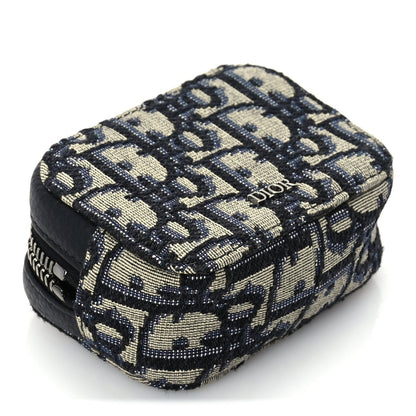 Christian Dior Oblique D-Touch Nano Horizontal Pouch Blue 8 of 9