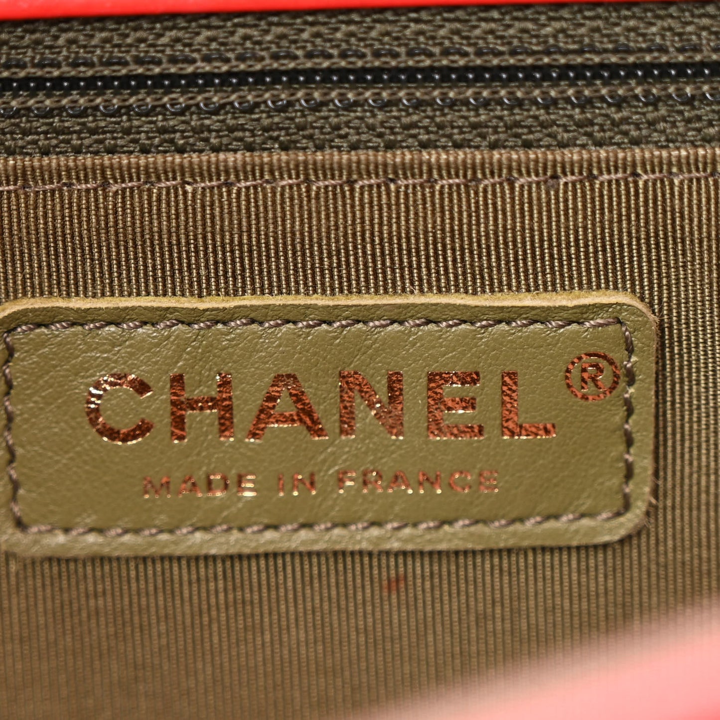 Calfskin Quilted New Medium Boy Flap Red