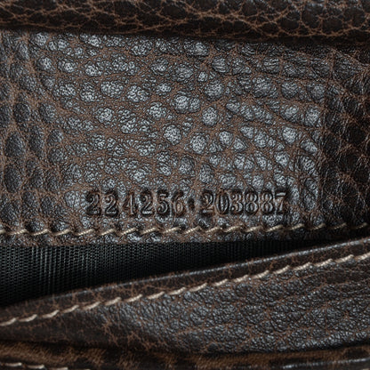 Gucci Monogram Bamboo Zip Around Compact Wallet Brown 7 of 7