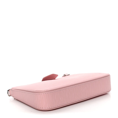 Louis Vuitton Epi Easy Pouch On Strap Rose Ballerine 9 of 13