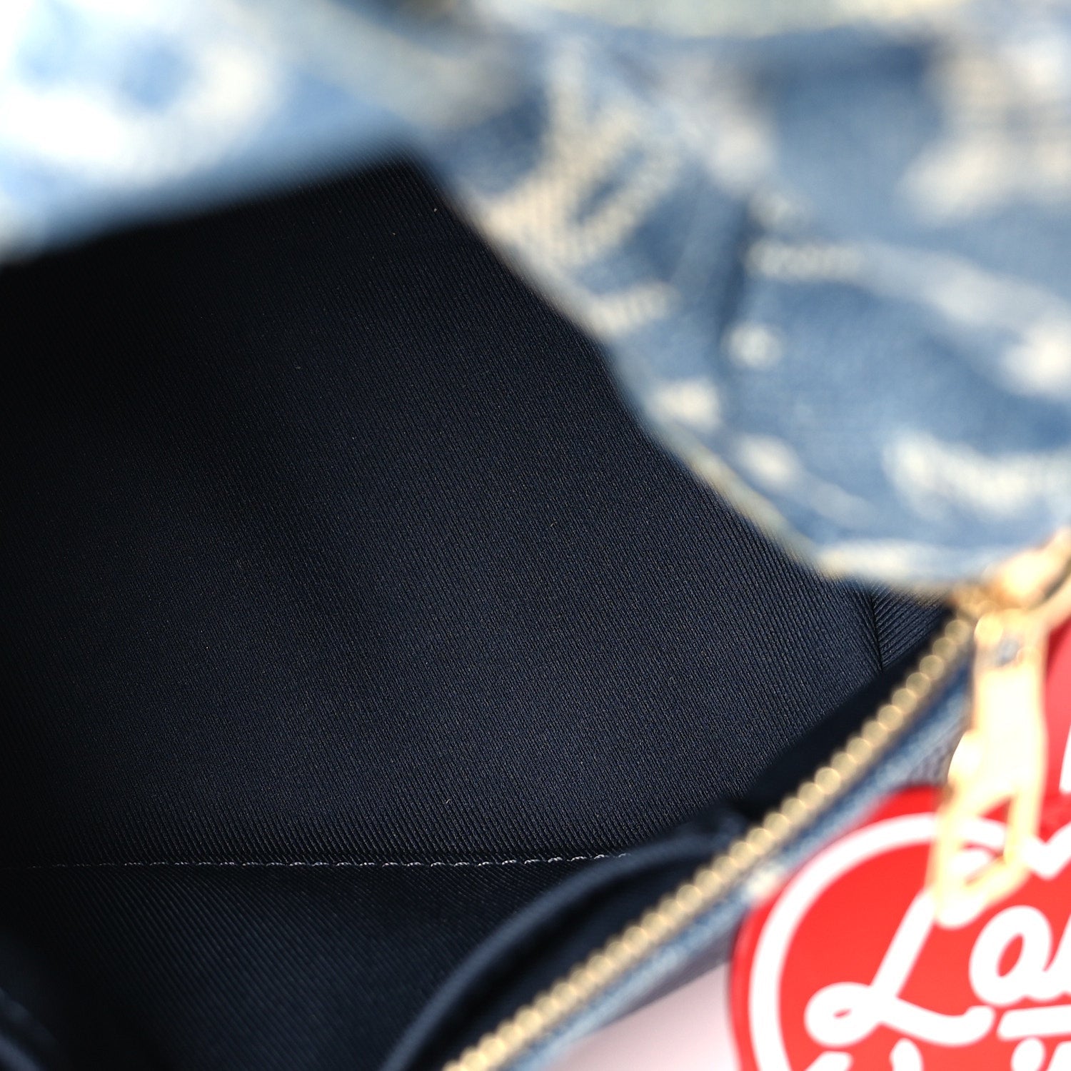 Louis Vuitton X NIGO Taurillon Monogram Denim Japanese Cruiser Blue 4 of 8