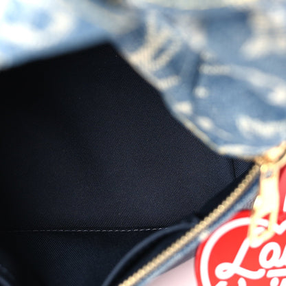 Louis Vuitton X NIGO Taurillon Monogram Denim Japanese Cruiser Blue 4 of 8