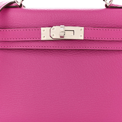 Hermes Chevre Mysore Mini Kelly Sellier 20 Magnolia 8 of 11