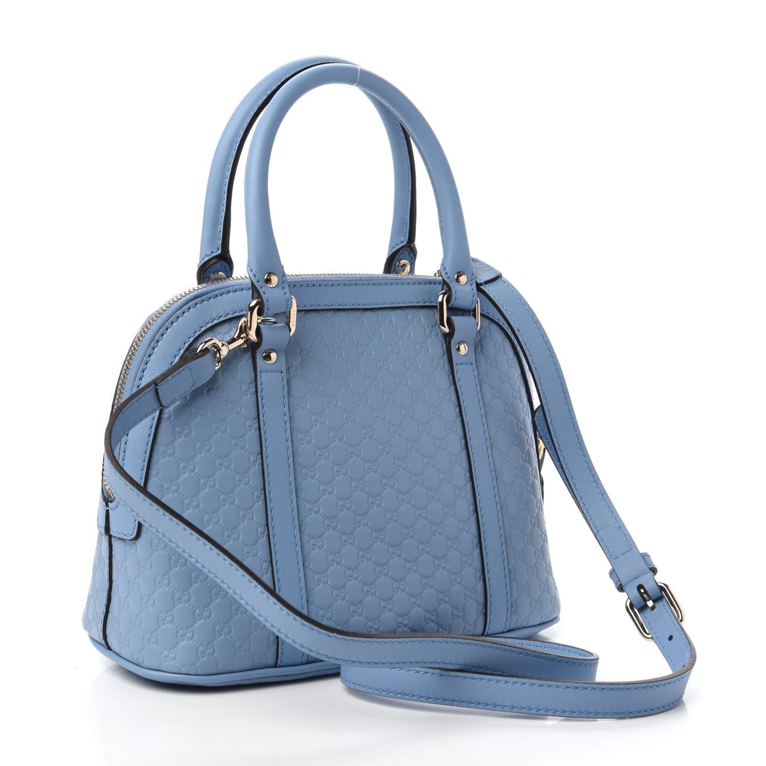 Gucci Microguccissima Mini Dome Bag Mineral Blue 3 of 10