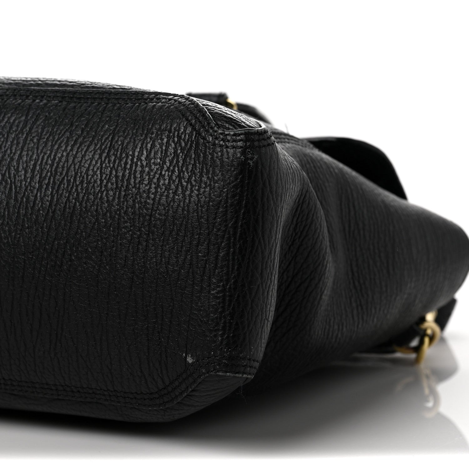 3.1 Phillip Lim Textured Calfskin Medium Pashli Satchel Ink 8 of 13