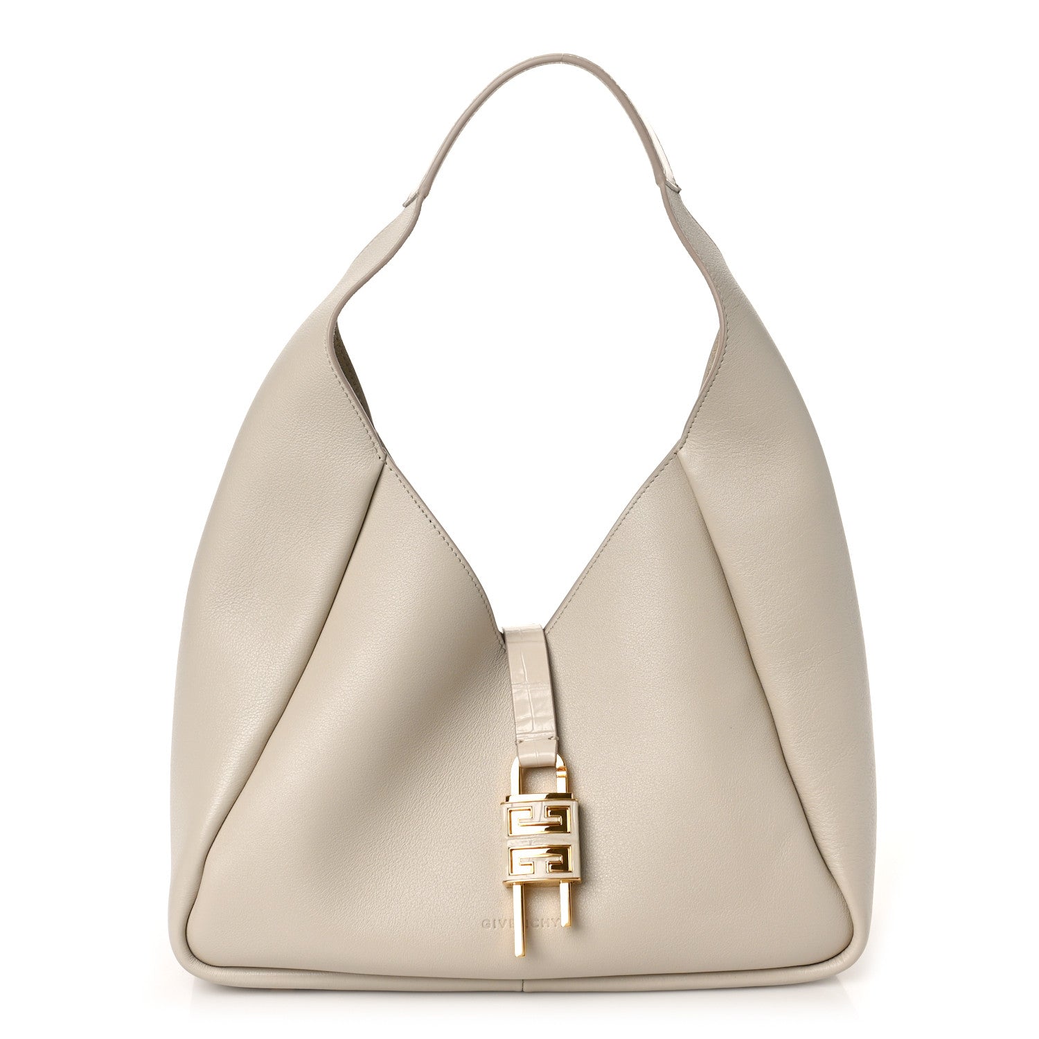 Givenchy Calfskin Medium G-Lock Hobo Natural Beige 1 of 8