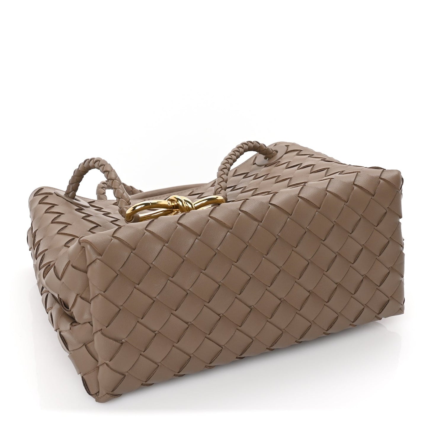 Nappa Intrecciato Small Andiamo Shoulder Bag Pinecone