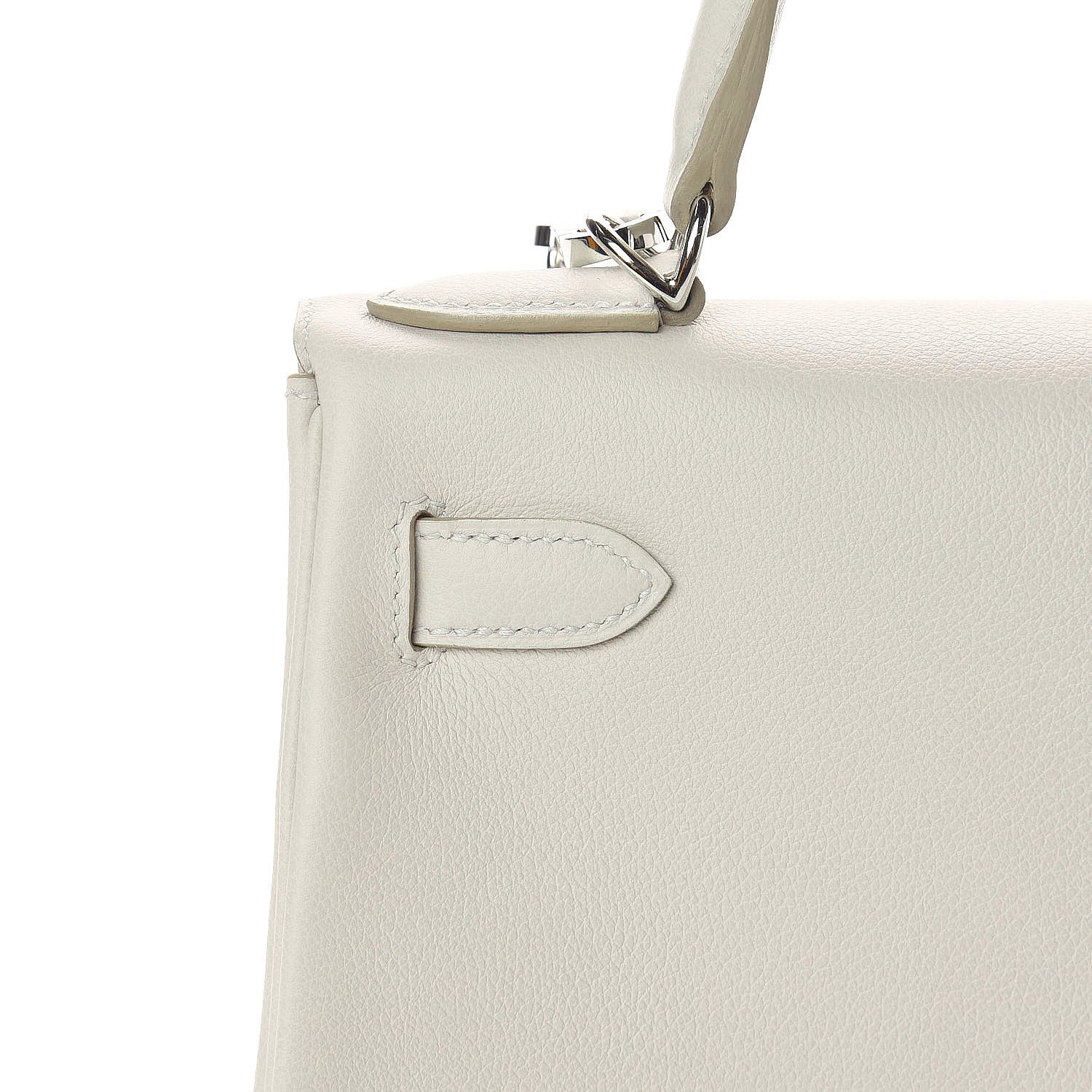 Hermes Evercolor Kelly Retourne 28 Gris Perle 18 of 39