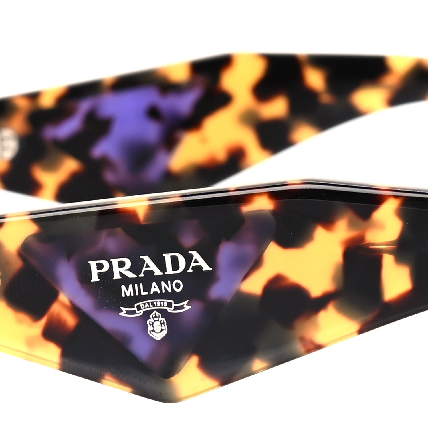 Prada Acetate Symbole Sunglasses SPR15Y  Tortoise 4 of 7