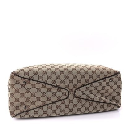 Gucci Monogram Medium Tote  Dark Brown 3 of 8
