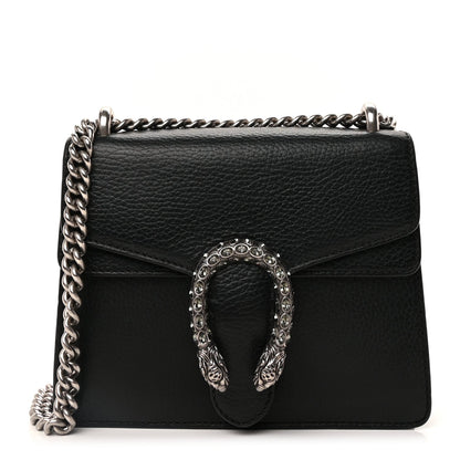 Gucci Calfskin Mini Dionysus Shoulder Bag  Black 1 of 8